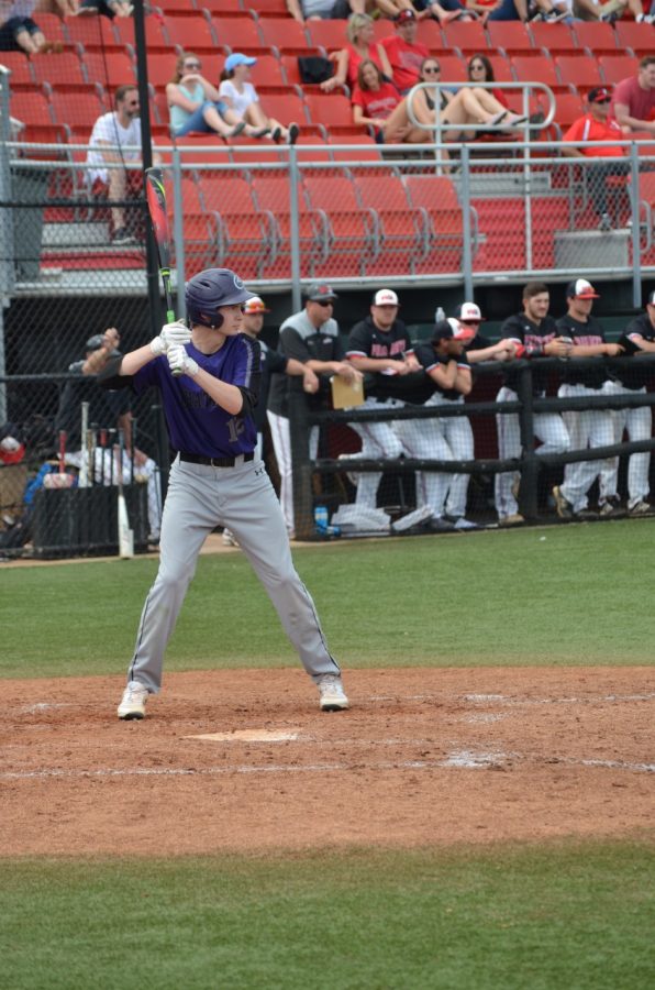 Ryan Shawley 21 plays baseball for Chatham University against conference opponent Washington and Jefferson. Photo Credit: Ryan Shawley