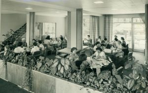 Female Heinz employees enjoying a meal within the Lodge’s cafeteria in the 1960s. Photo courtesy of Chatham Archives. Original source for photo unknown
