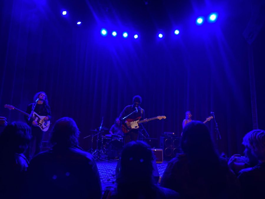 Sleeping With & Saturn performing at the Thunderbird Café. Photo Credit: Arlo MacFarland