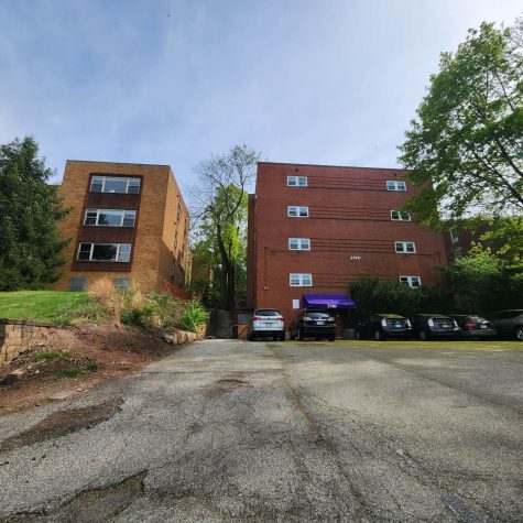 Outside Chung Apartments. Photo Credit: Riley Hurst Brubaker