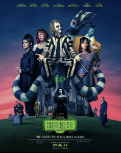 "Beetlejuice Beetlejuice" poster. Photo courtesy of IMDb.