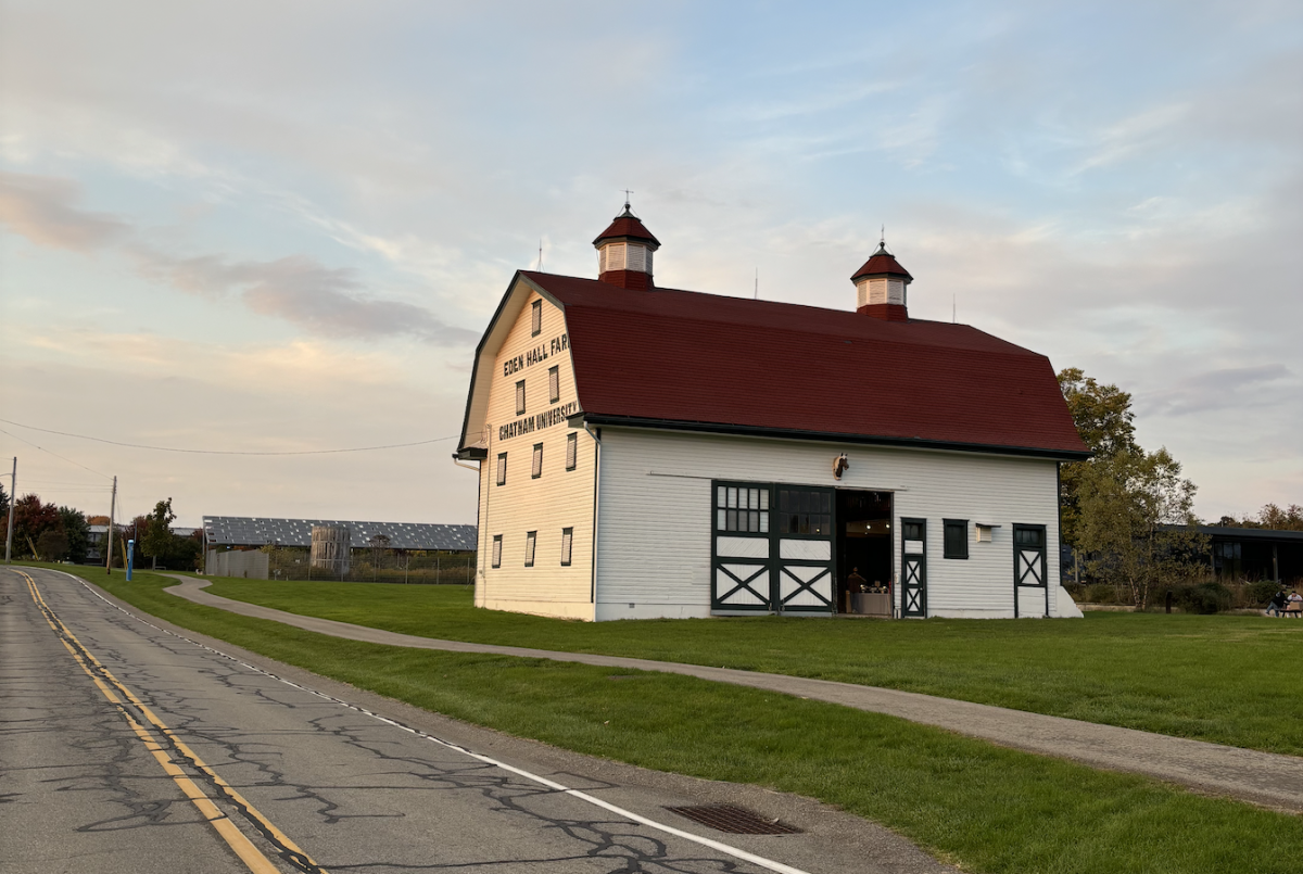 Barn building on Chatham's Eden Hall campus.