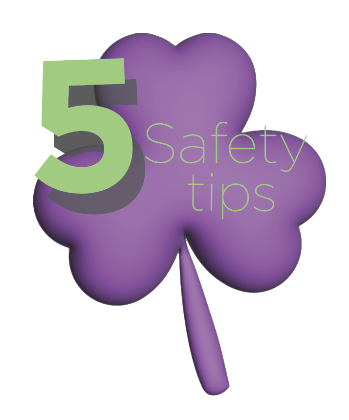 Five safety tips for those celebrating St. Patrick's Day.