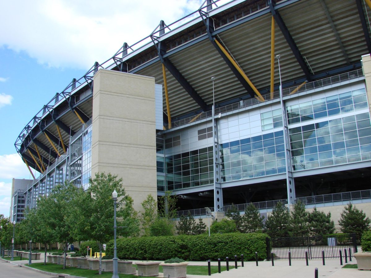 Pittsburgh's Heinz Field, located on the North Shore. Photo courtesy of Allie Caulfield CC by 2.0 (https://creativecommons.org/licenses/by/2.0>)via Wikimedia Commons